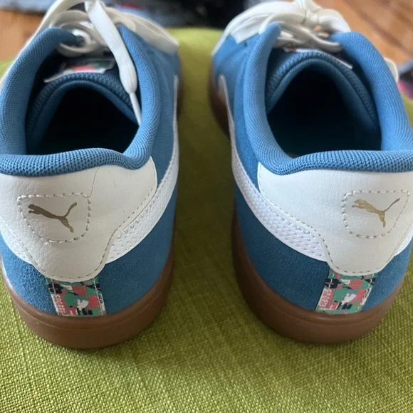 Puma Men’s Smash 3.0 Year of Sports Lace Up Sneakers - Blue - Picture 8 of 10